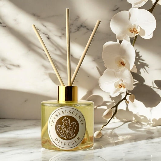 Die Kunst der Raumdüfte: Wie du mit CrystalScents Diffusoren und Sprays eine harmonische Atmosphäre erschaffst - CrystalScents
