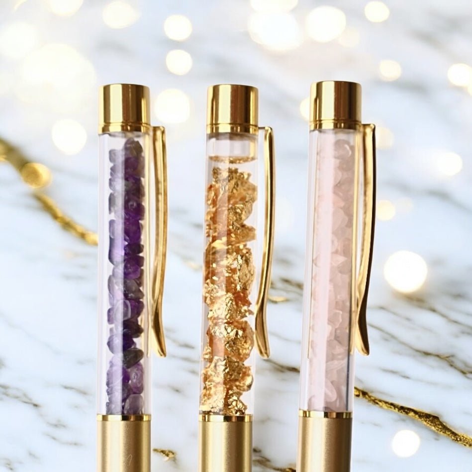 1 CRYSTALSCENTS Stift Rosenquarz - CrystalScents