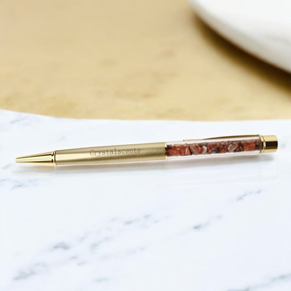 1 CRYSTALSCENTS Stift Roter Achat - CrystalScents