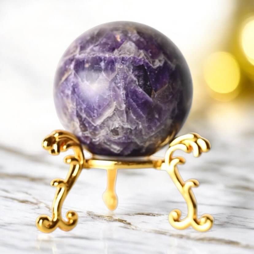 Amethyst Kugel – Glatte Edelsteinkugel für Ruhe & spirituelle Tiefe