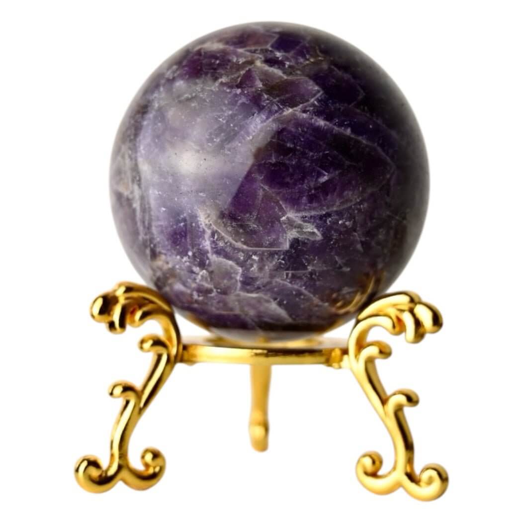 Amethyst Kugel – Natürliches Kristallobjekt für positive Energie