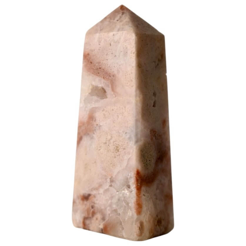 Rosa Amethyst Obelisk - funkelnde Schönheit für Zuhause
