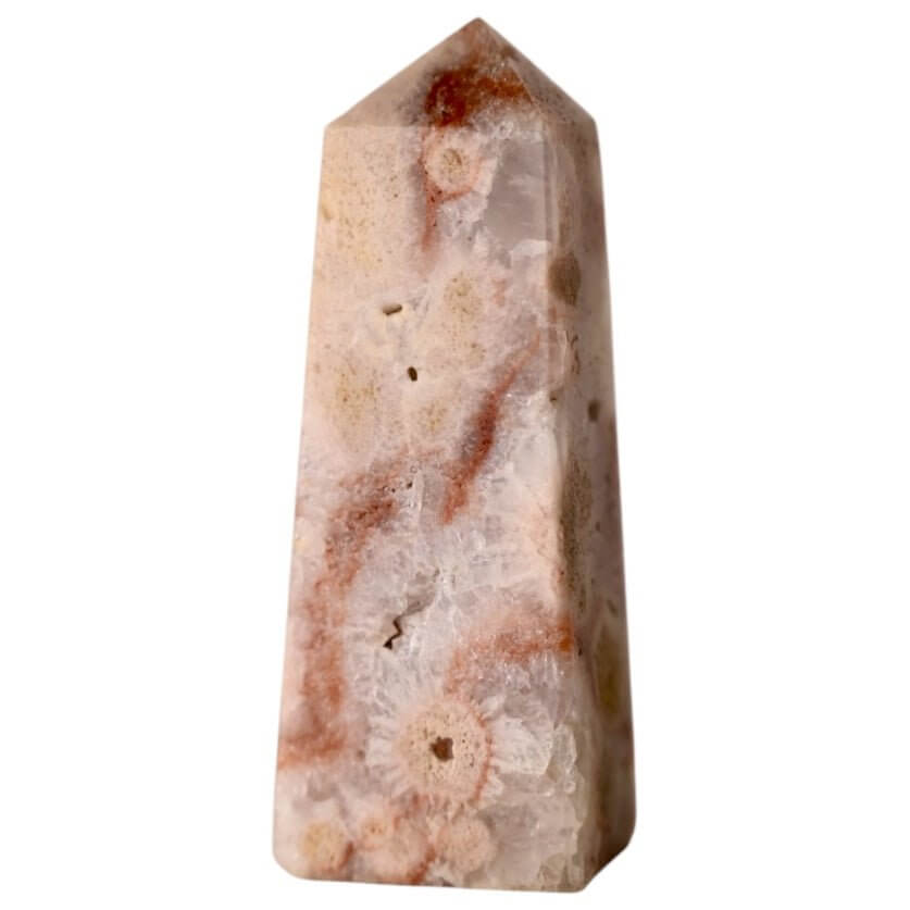 Rosa Amethyst Obelisk - funkelnde Schönheit für Zuhause