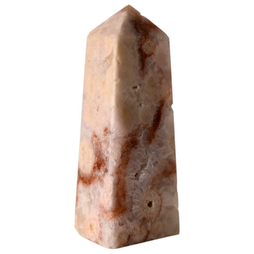 Rosa Amethyst Obelisk - funkelnde Schönheit für Zuhause