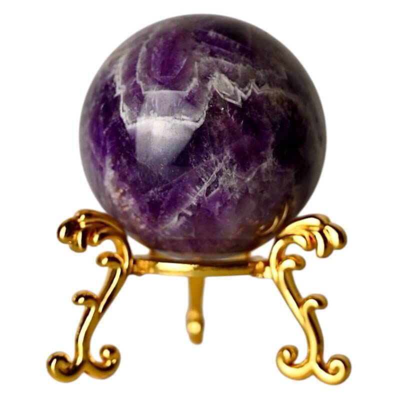 Amethyst Kugel – Tiefviolette Edelsteinkugel für Ruhe & Ausgeglichenheit