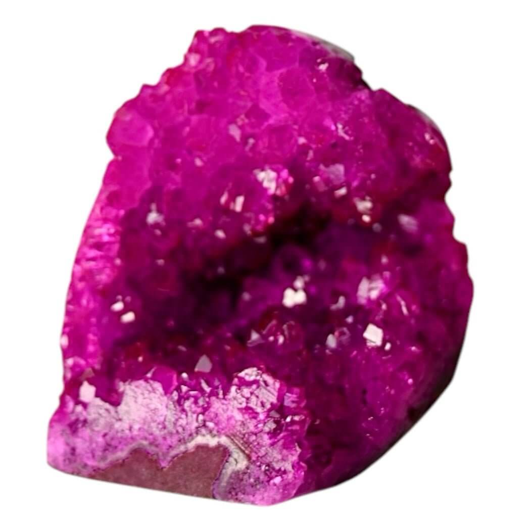 Leuchtende pinke Amethystdruse – Farbspiel für dein Zuhause