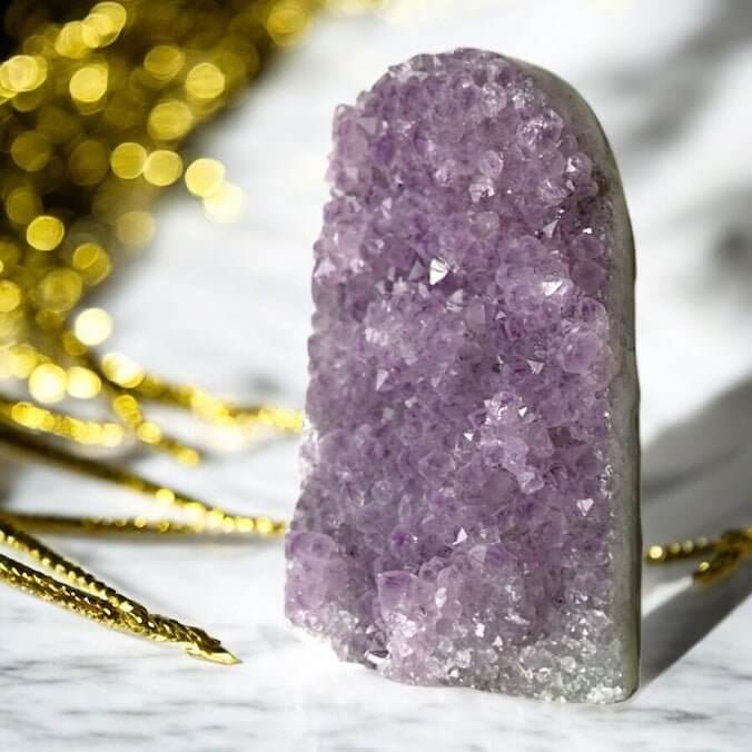 Amethystdruse in natürlicher Form – Sanfte Erdenergie