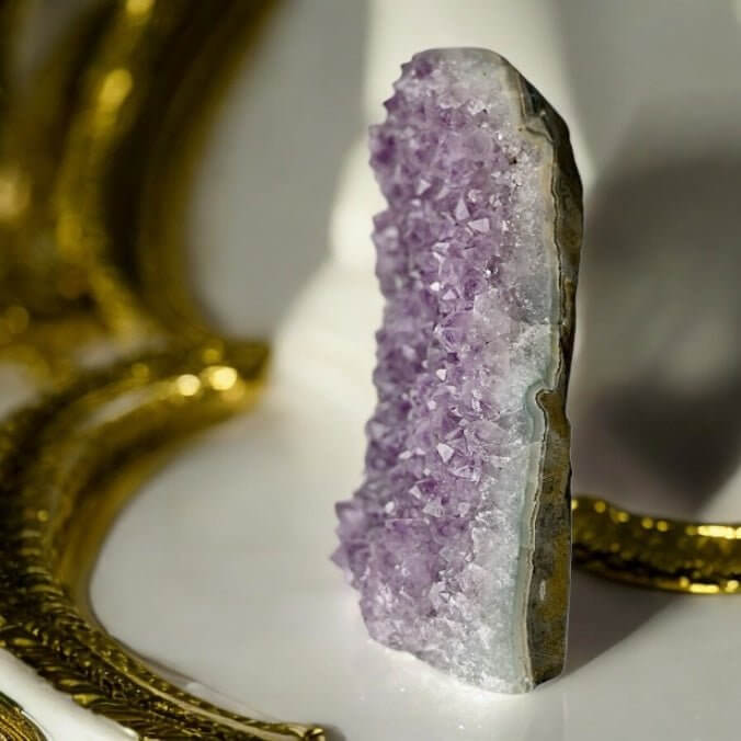 Amethystdruse in natürlicher Form – Sanfte Erdenergie