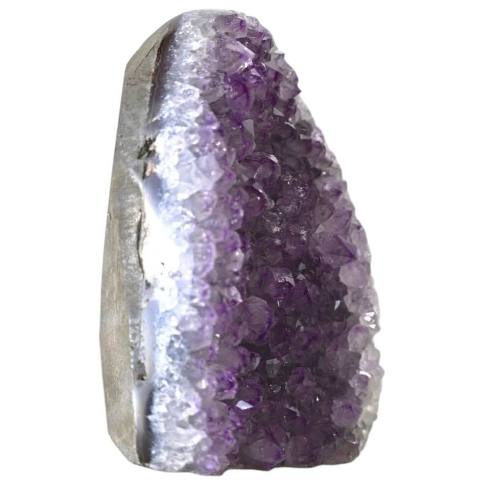 Amethystdruse mit sanftem Glanz – Harmonie & Ruhe