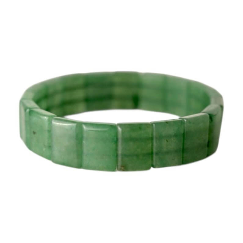 Breites Aventurin Armband – Sanftes Schmuckstück für Ruhe und Gelassenheit