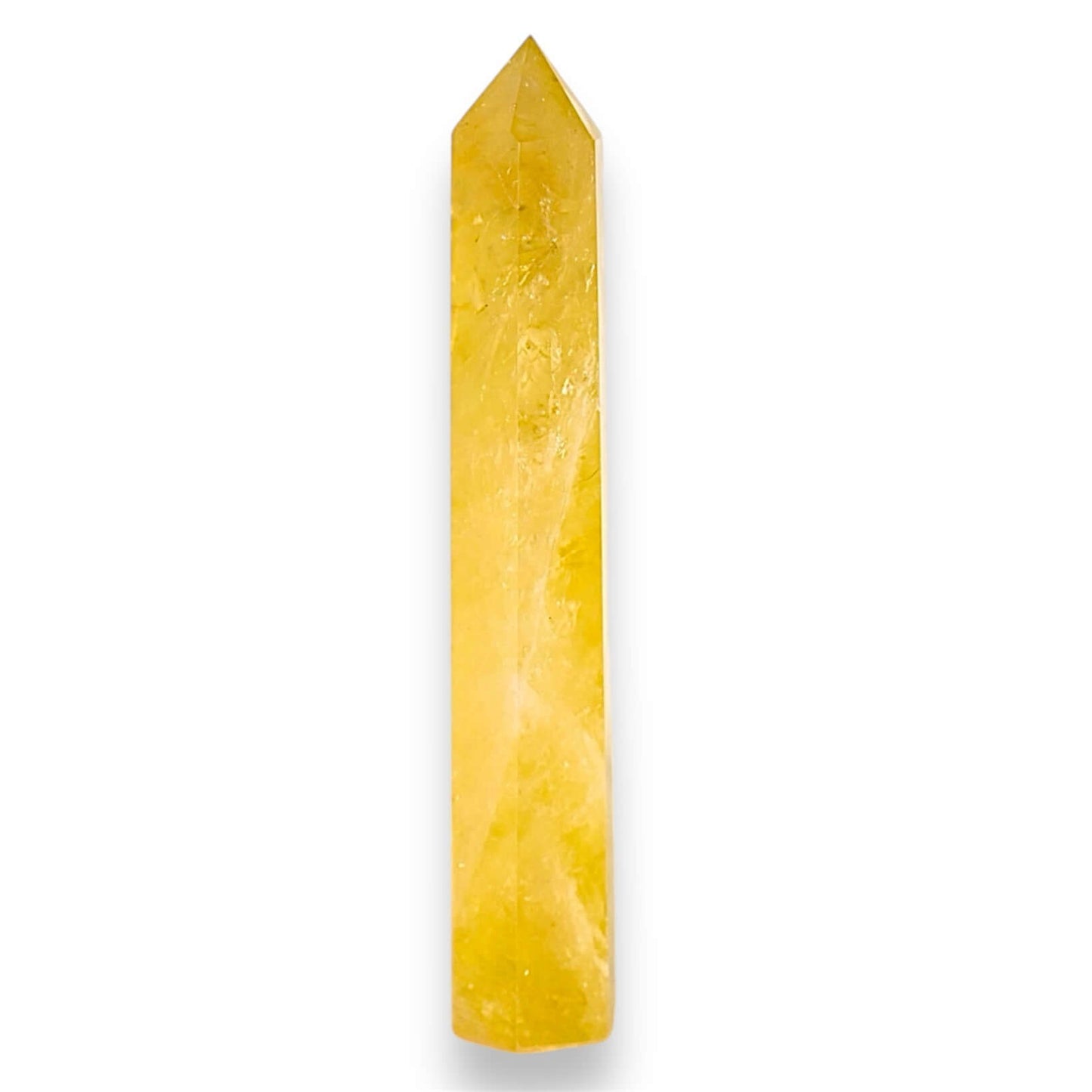 Citrin Edelstein-Obelisk – dekoratives Highlight mit aufbauender Wirkung