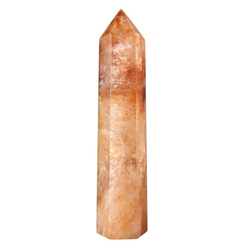 Feuerquarz-Obelisk – kraftvolles Highlight für Energie, Mut und innere Stärke