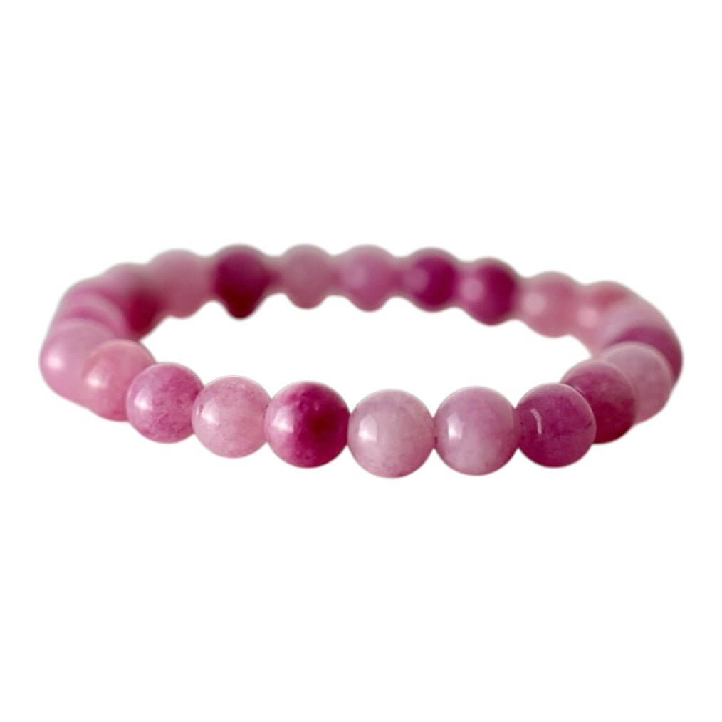 Kunzit Kugelarmband – für Liebe und Ruhe