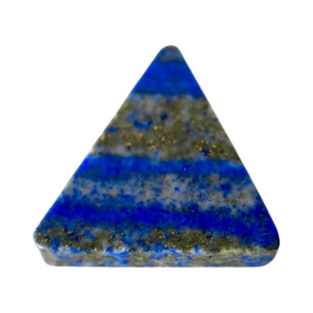 Lapislazuli-Dreieck mit Auge – Symbol für Schutz und Klarheit