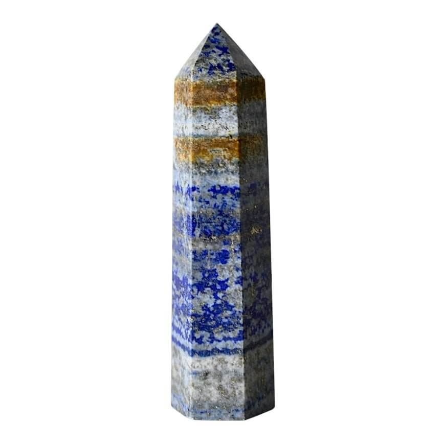 Lapislazuli Obelisk – mystischer Edelstein für innere Ruhe und Inspiration