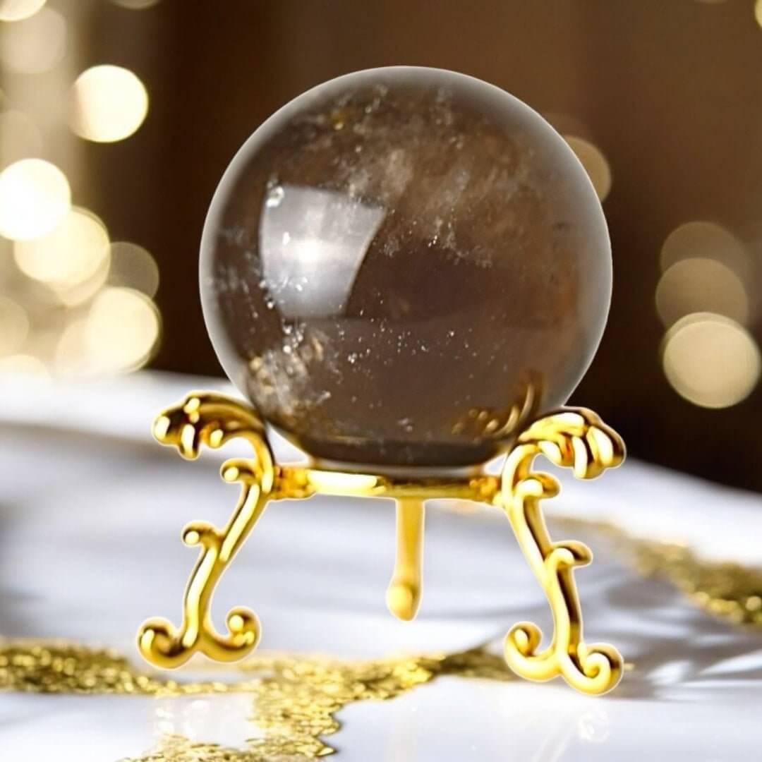 Rauchquarz Kugel – kraftvolles Highlight für Meditation und Fokus
