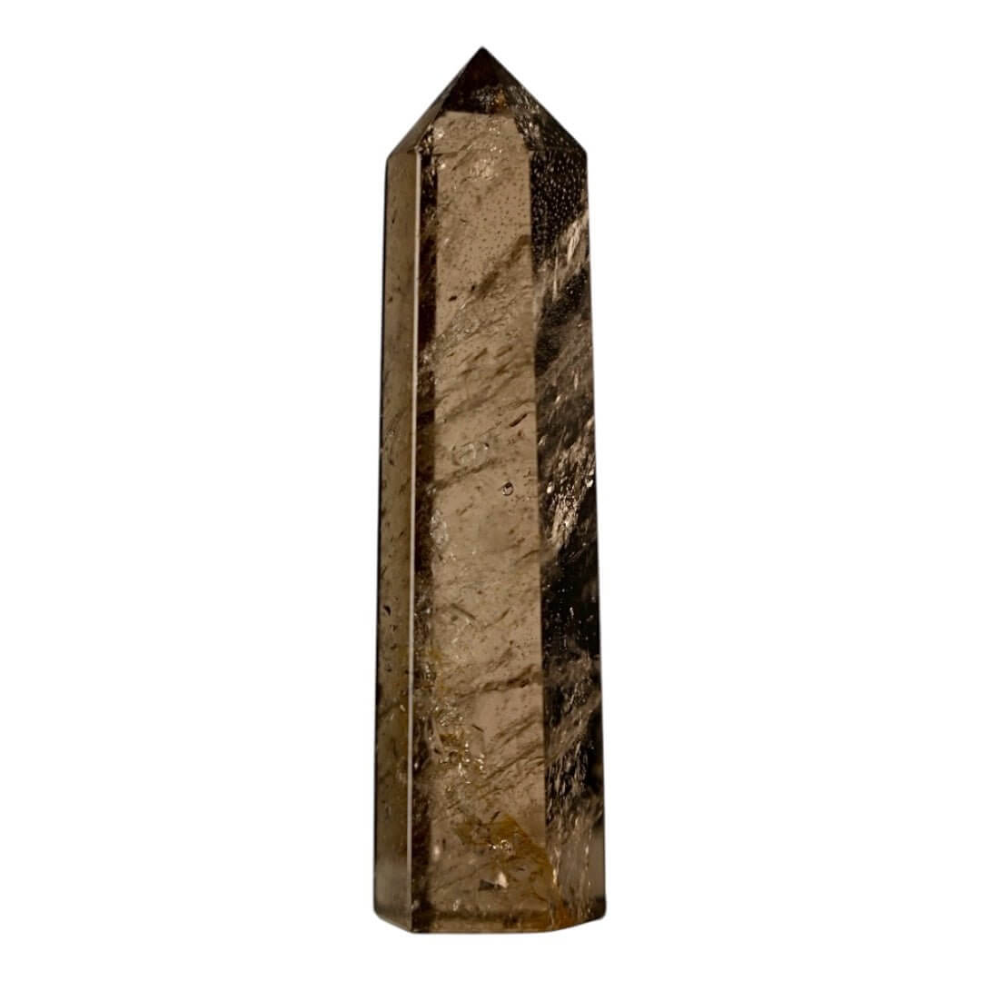 Rauchquarz Obelisk - Mystisch & Dunkel