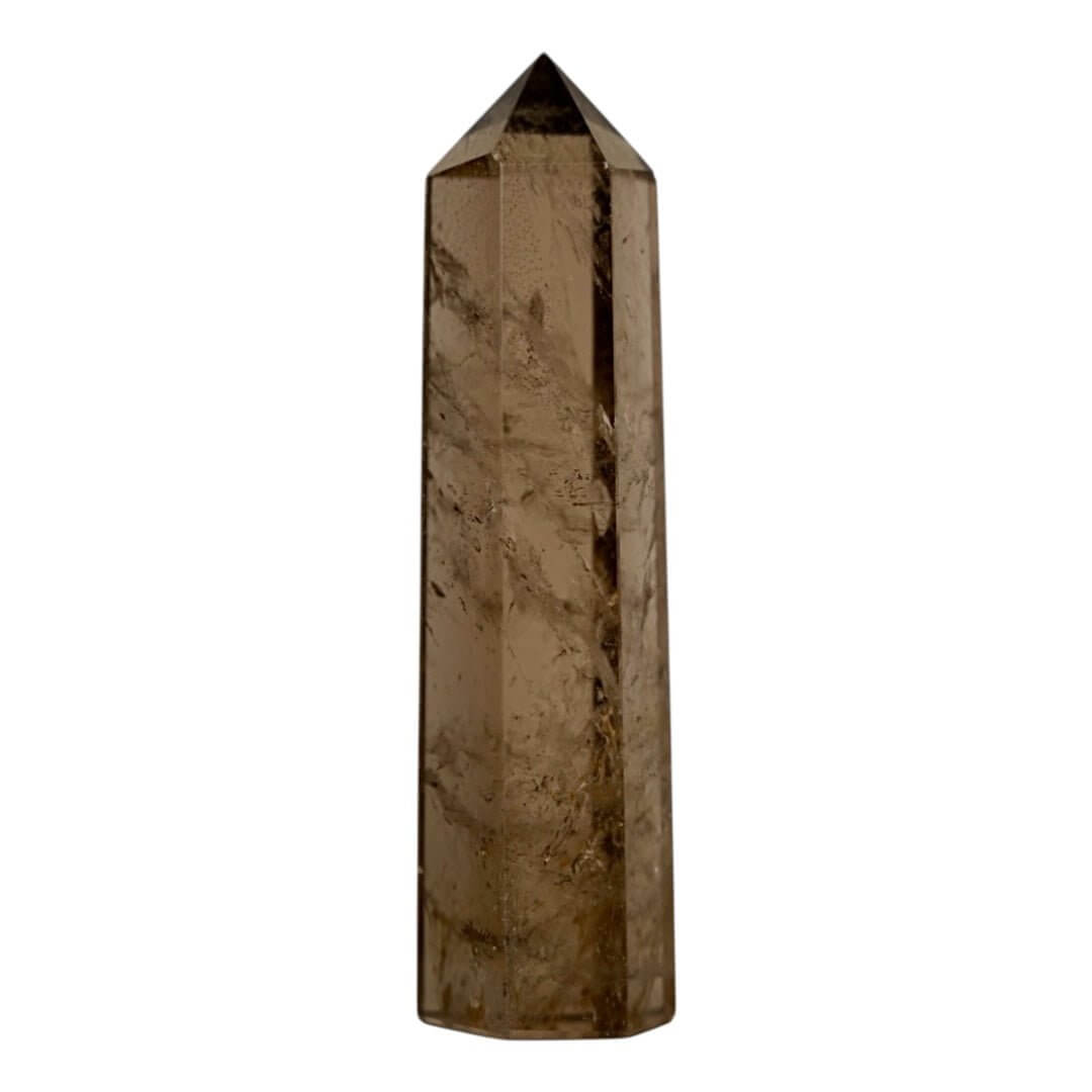 Rauchquarz Obelisk - Mystisch & Dunkel
