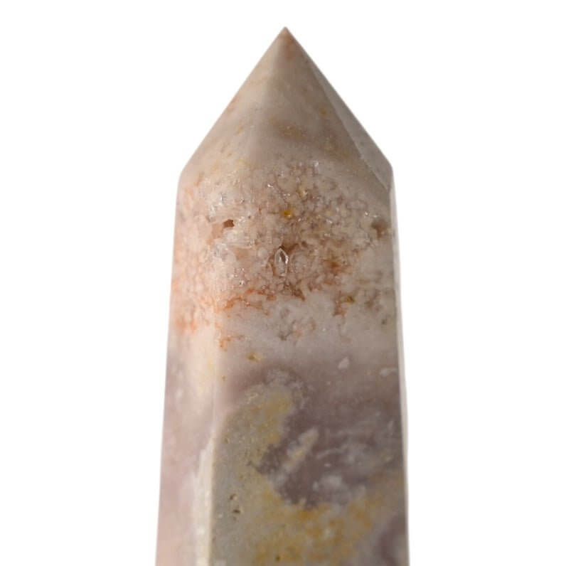Rosa Amethyst Obelisk - Kraftvolles Highlight in sanften Tönen