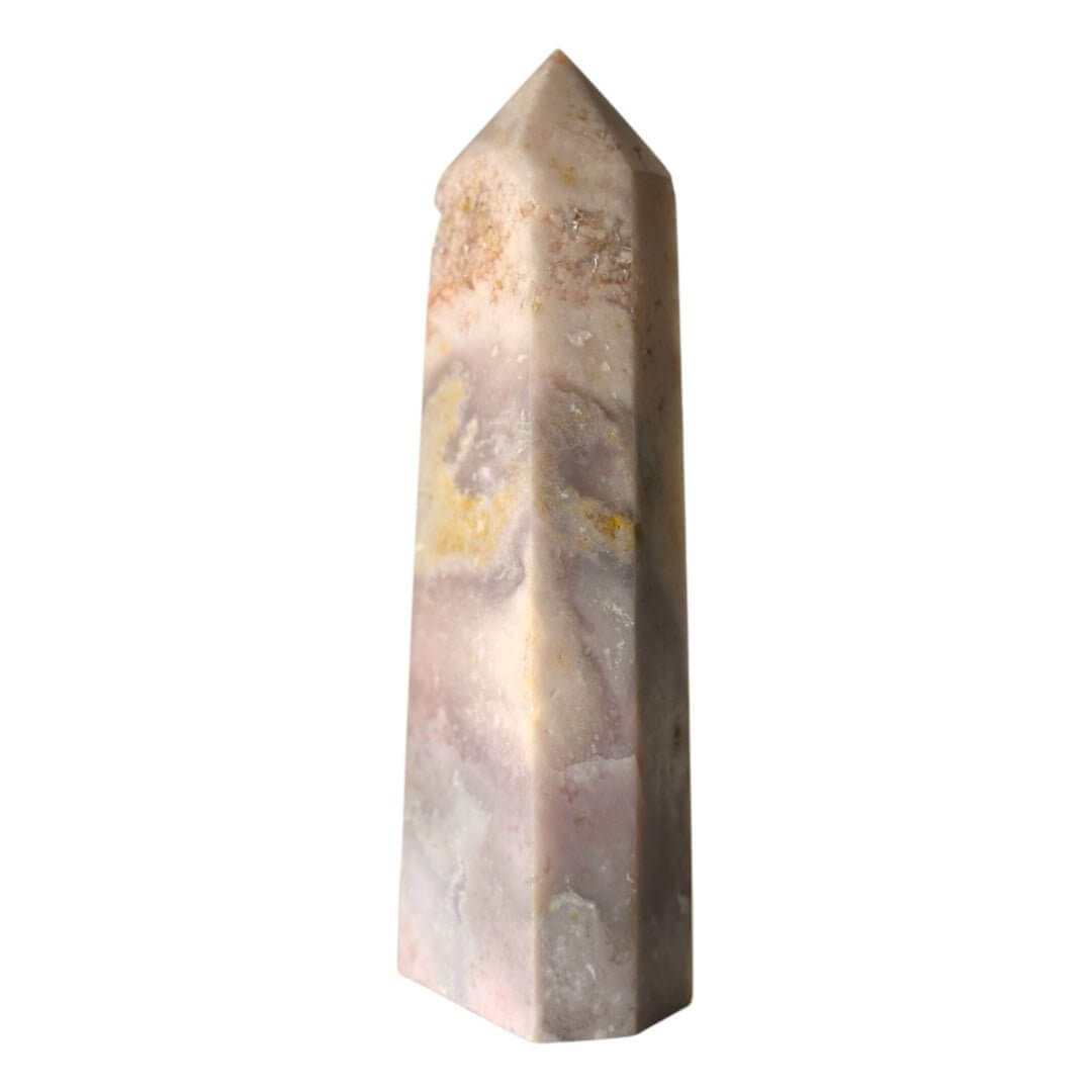 Rosa Amethyst Obelisk - Kraftvolles Highlight in sanften Tönen