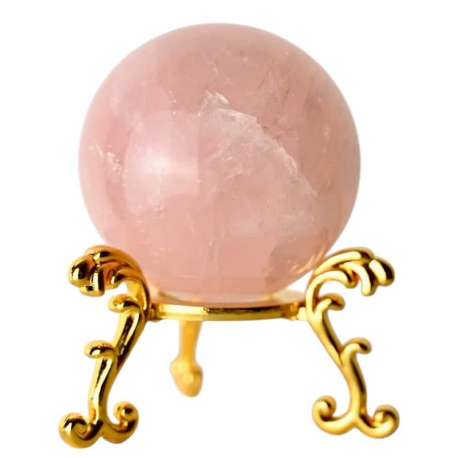 Rosenquarz Kugel – zarte rosa Schwingungen für Wohlbefinden
