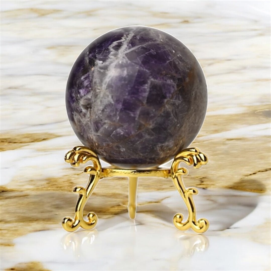 Amethyst Kugel - CrystalScents