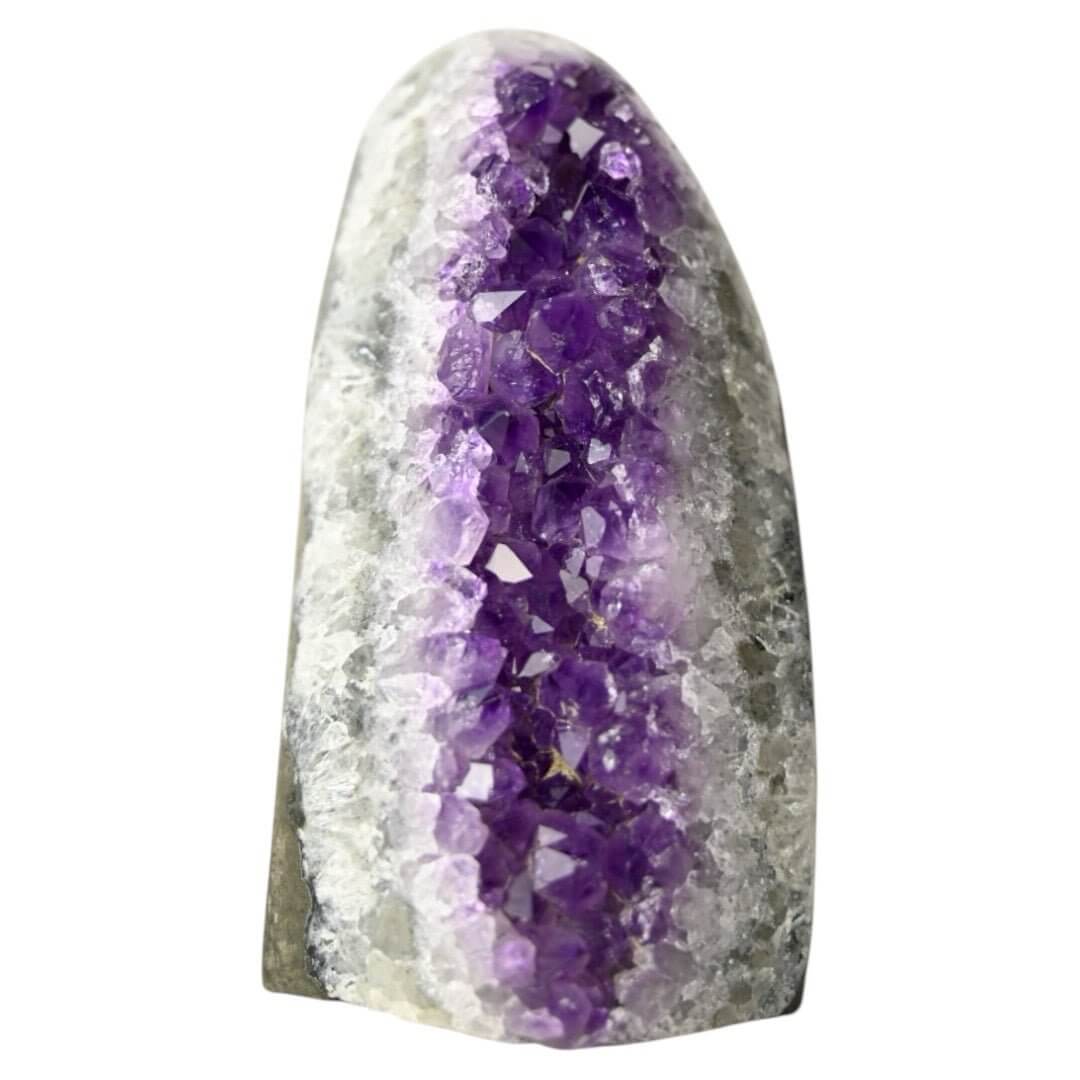 Funkelnde Amethystdruse – Einzigartige Wohn-Dekoration