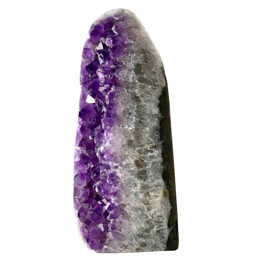 Funkelnde Amethystdruse – Einzigartige Wohn-Dekoration