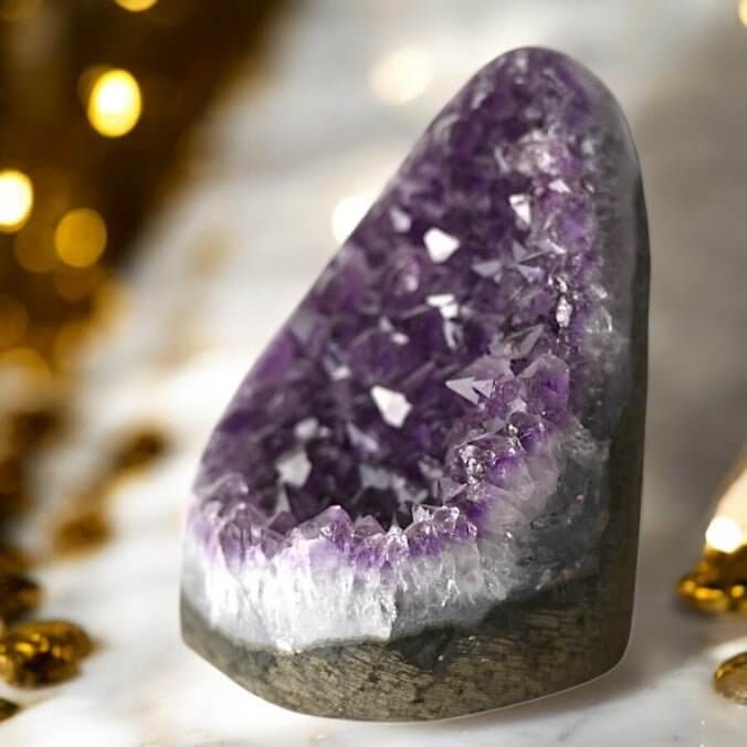 Funkelnde Amethystdruse – Strahlendes Naturwunder