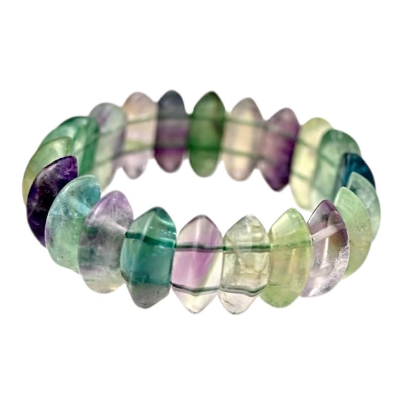 Auffälliges Fluorit Armband - CrystalScents