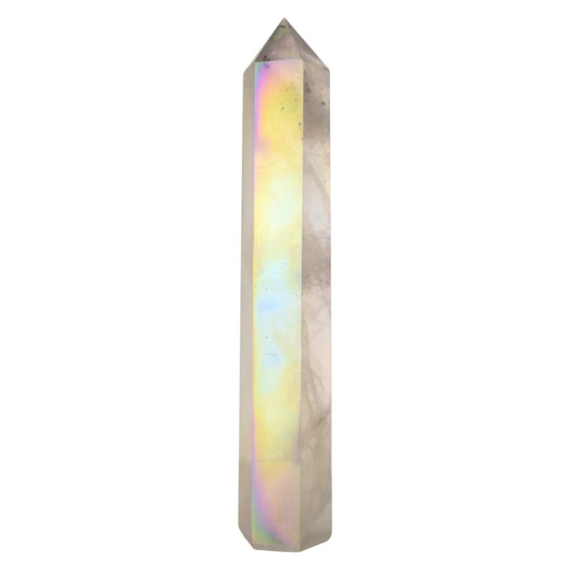 Aura Bergkristall Obelisk - CrystalScents