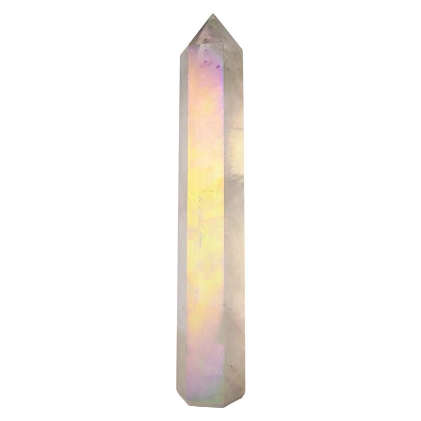 Aura Bergkristall Obelisk - CrystalScents