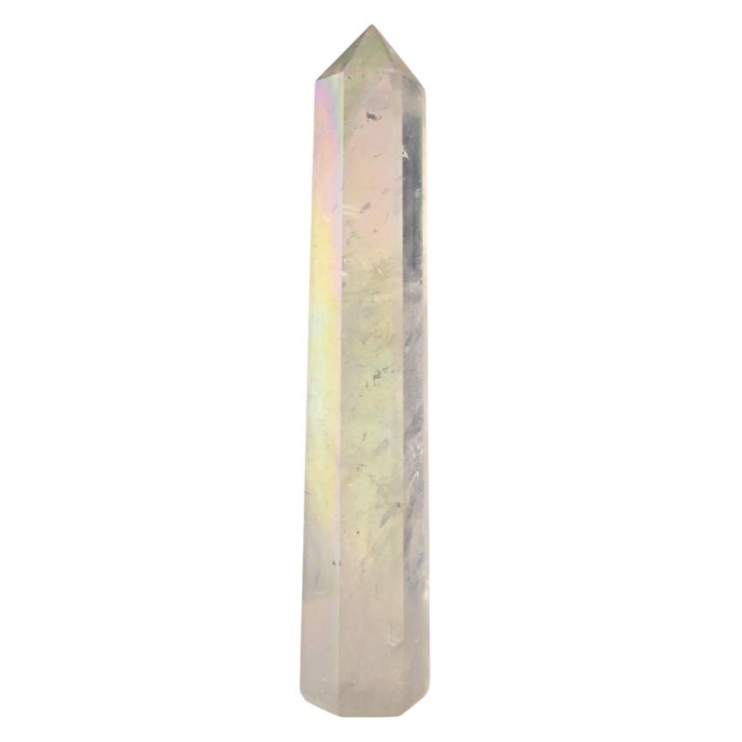 Aura Bergkristall Obelisk - CrystalScents