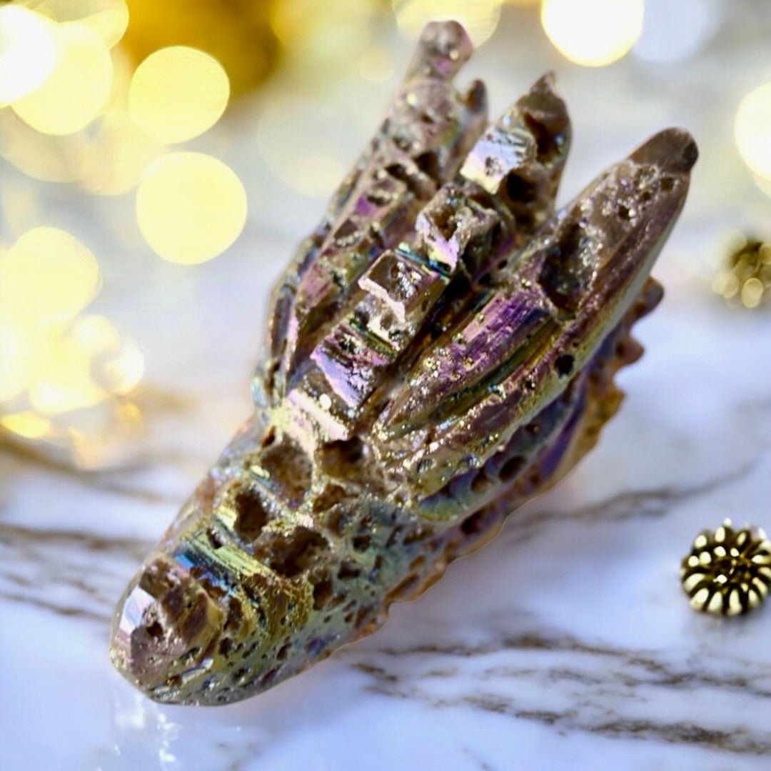 Aura Sphalerit Drachenkopf - CrystalScents