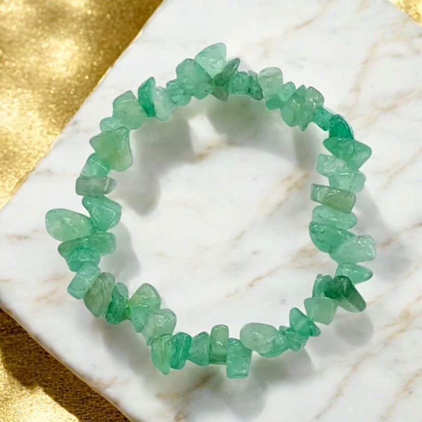 Aventurin Splitterarmband - CrystalScents