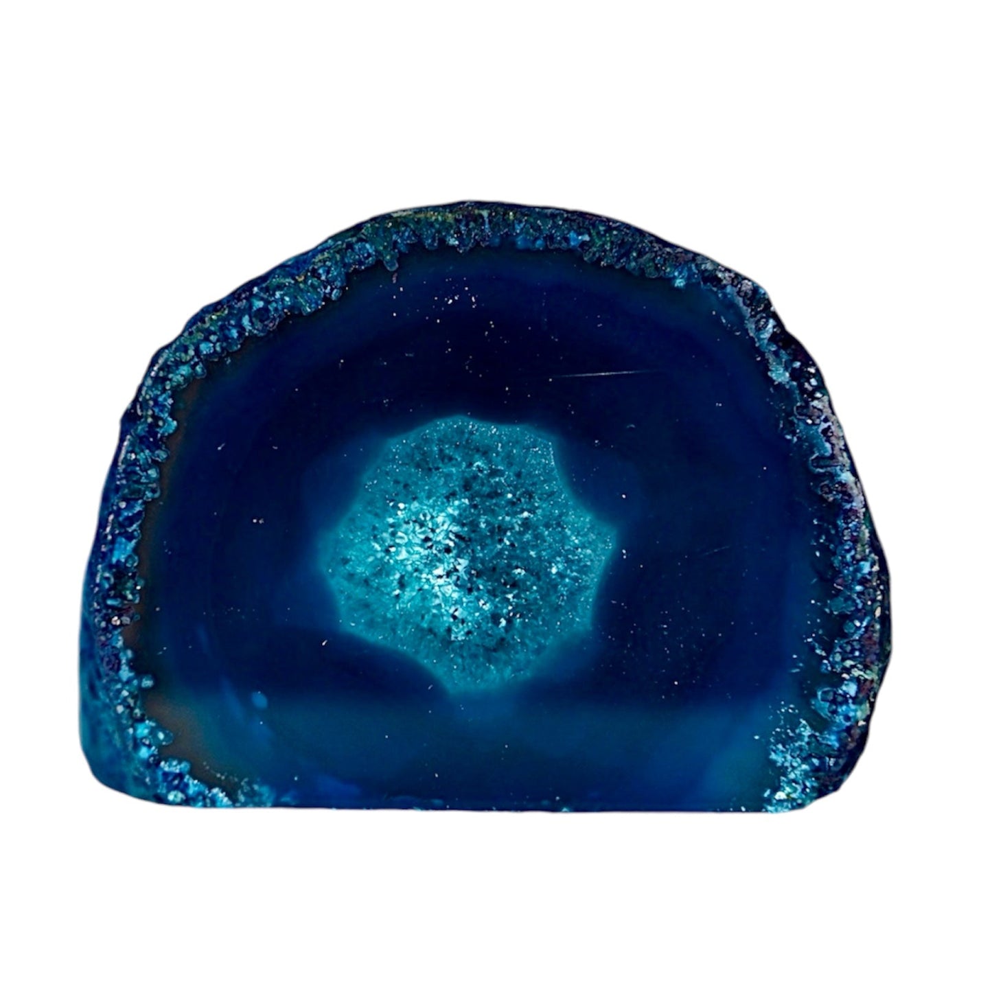 Blauer Achat – Stilvoller Kristallakzent für Harmonie und Atmosphäre