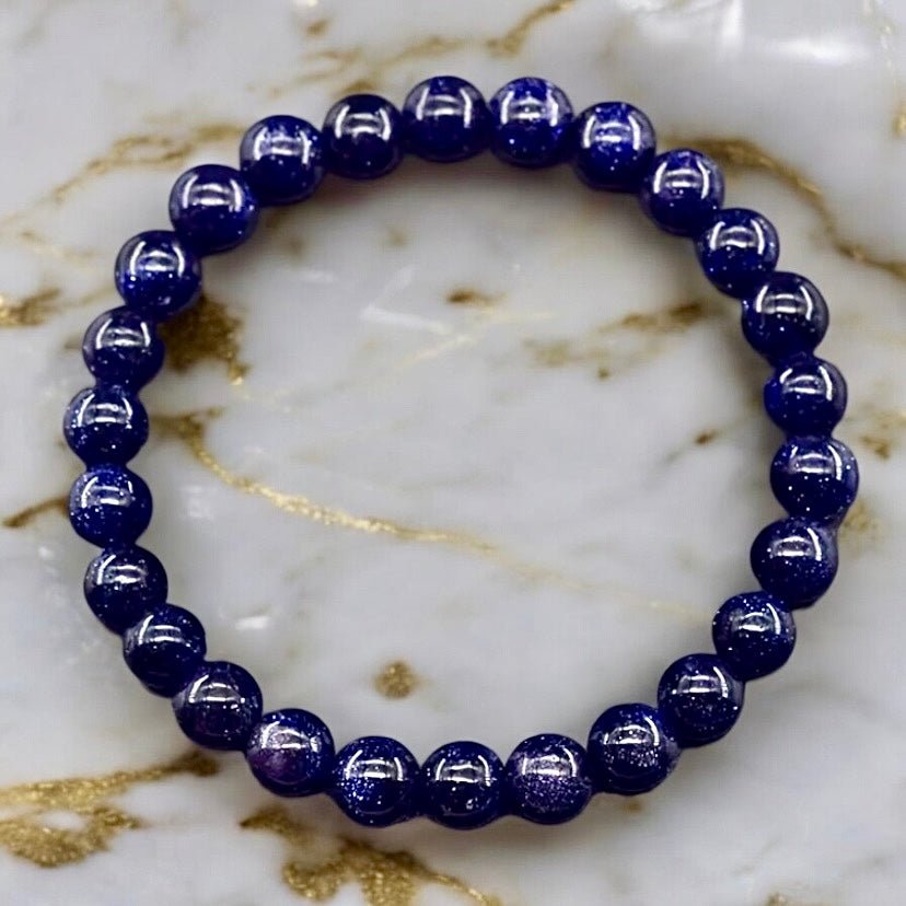 Blaufluss Kugelarmband - CrystalScents