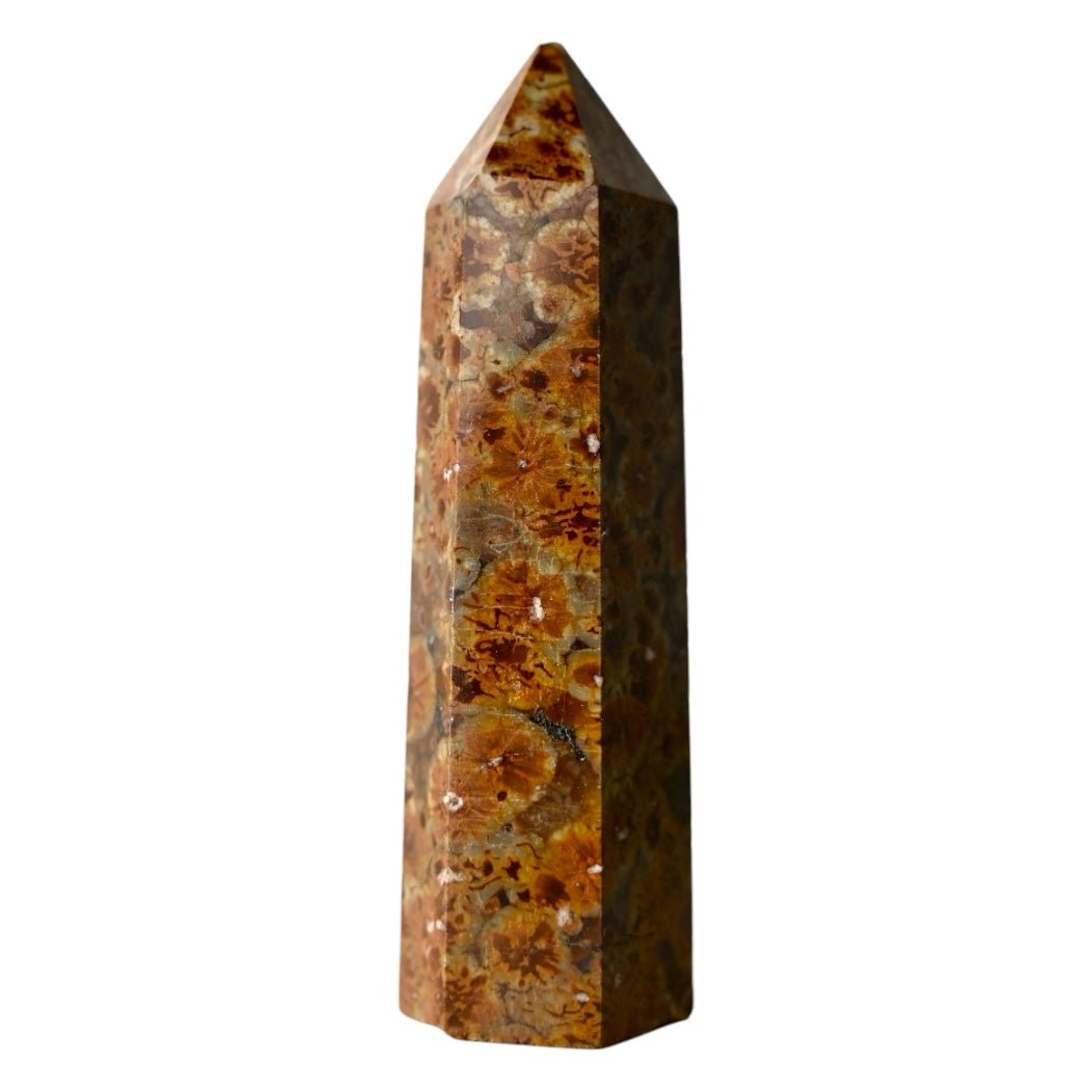 Blumenjaspis Obelisk - CrystalScents