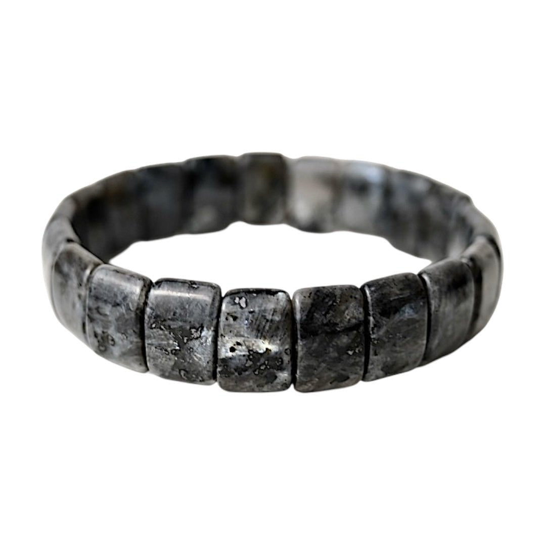Breites Labradorit Armband - CrystalScents