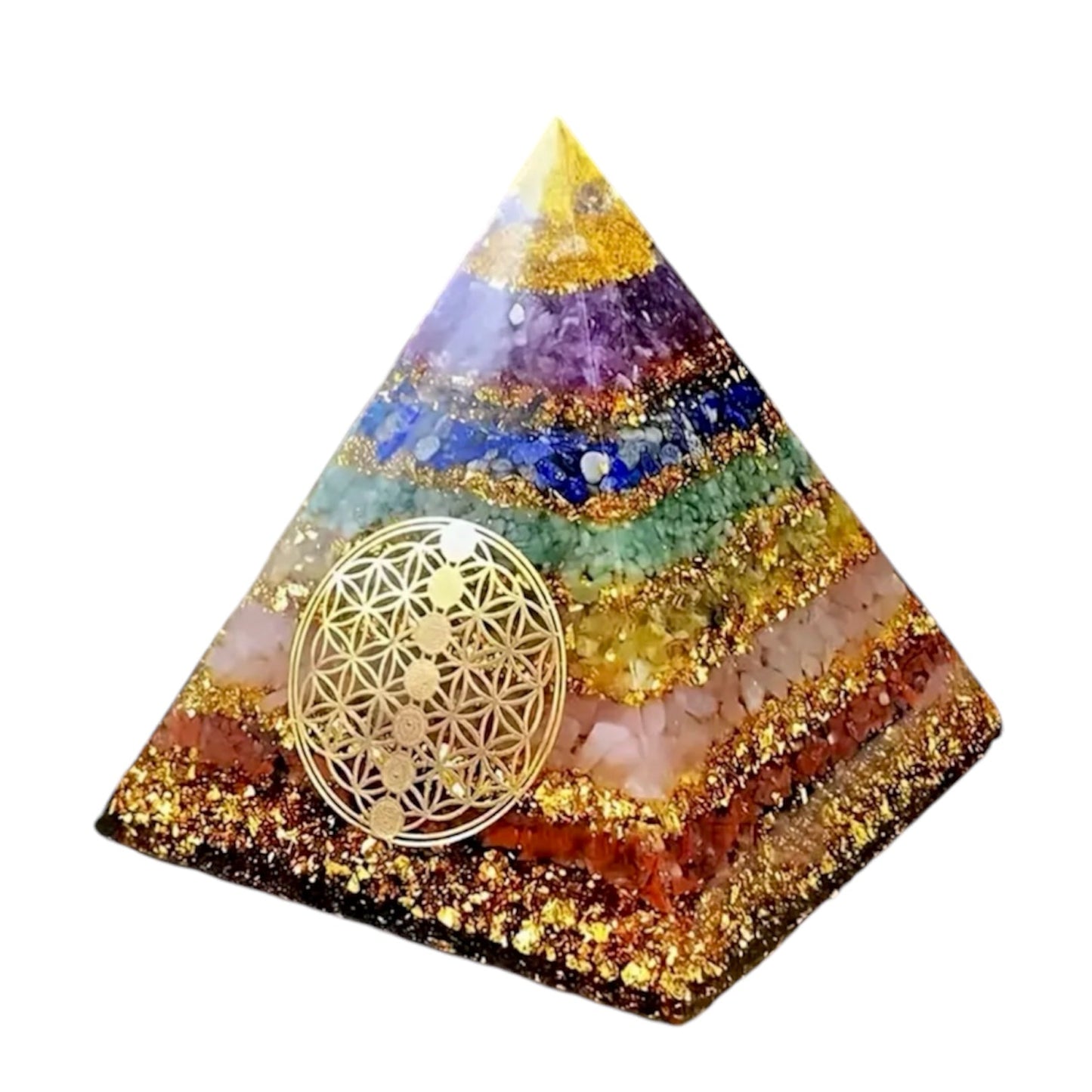 Chakra Orgonit Pyramide - CrystalScents