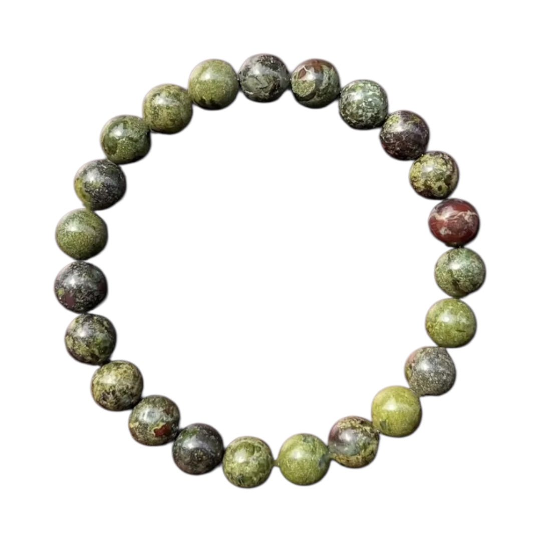 Drachenblut Jaspis Kugelarmband - CrystalScents