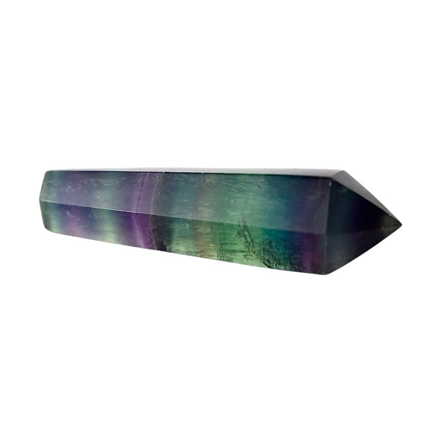 Dreifarbiges Fluorit Zepter - CrystalScents