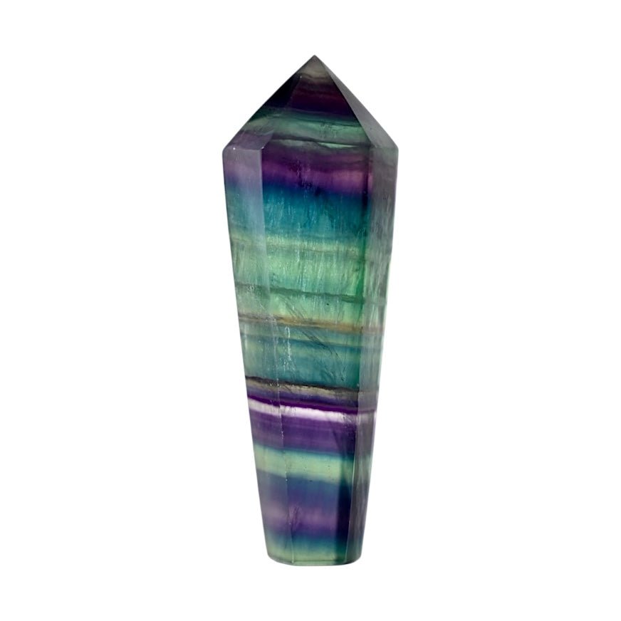 Dreifarbiges Fluorit Zepter - CrystalScents