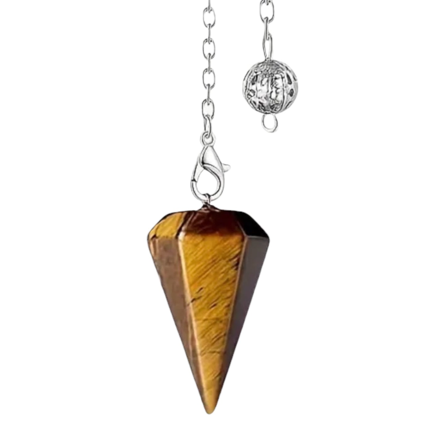 Edelstein Pendel; Tigerauge - CrystalScents