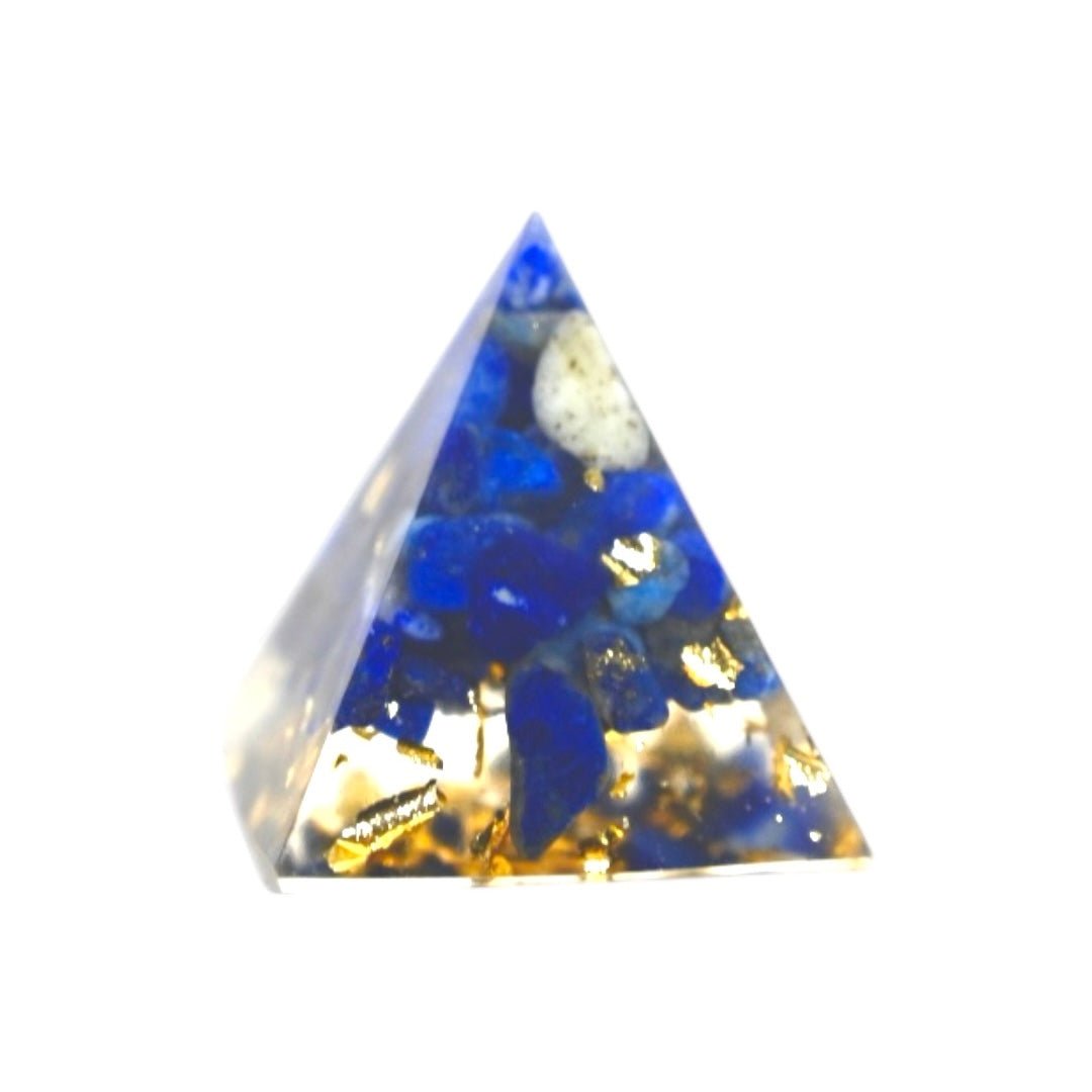Edelstein Pyramide Lapislazuli - CrystalScents