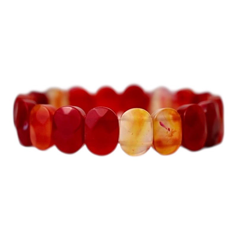 Facettiertes Karneol Armband - CrystalScents