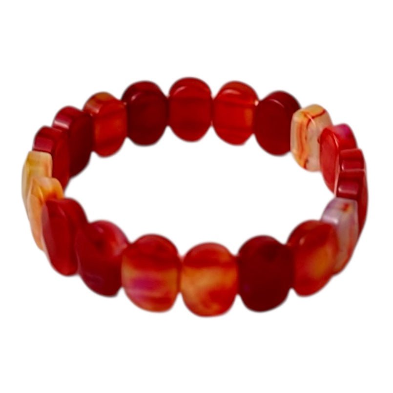Facettiertes Karneol Armband - CrystalScents