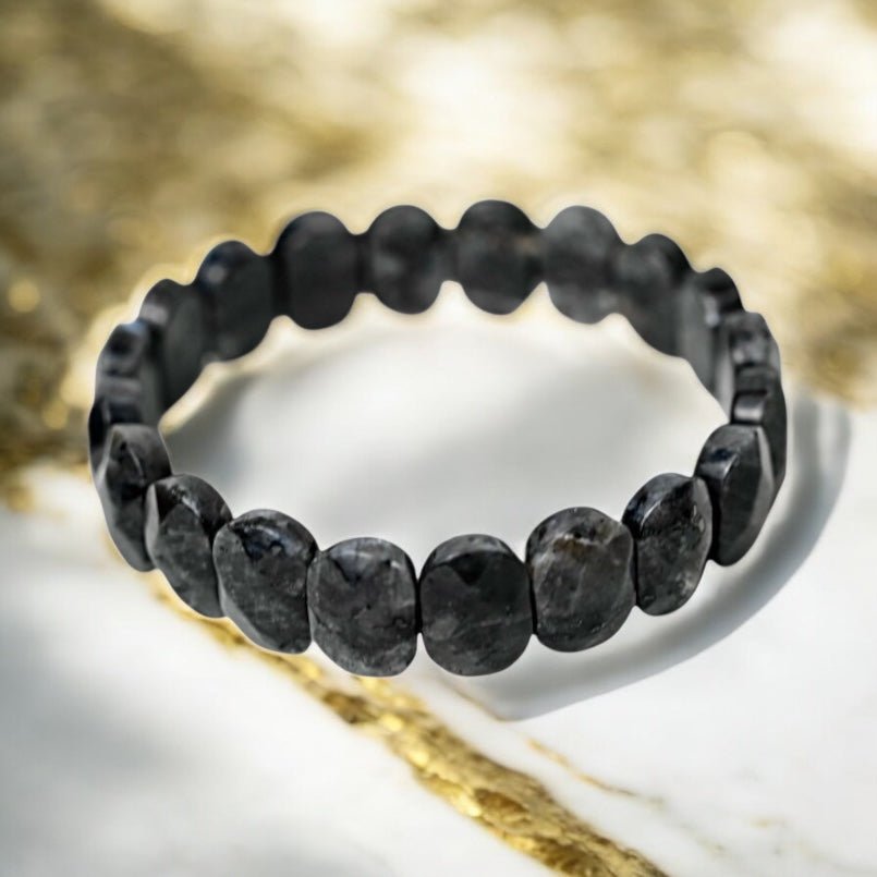 Facettiertes Labradorit Armband - CrystalScents
