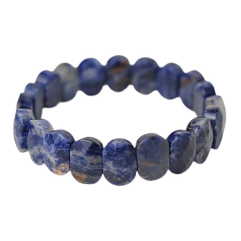 Facettiertes Sodalit Armband - CrystalScents