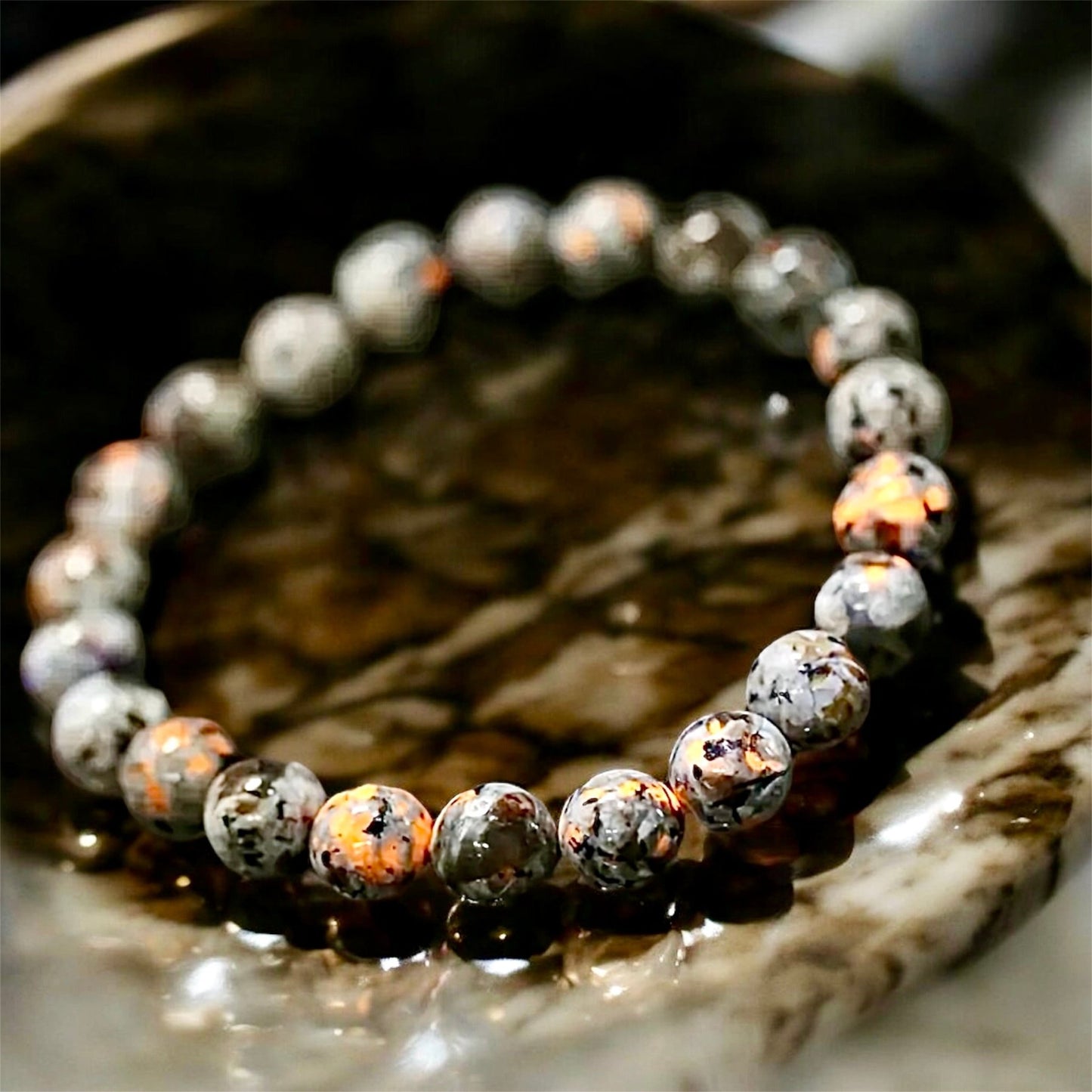 Flammenstein Armband - CrystalScents